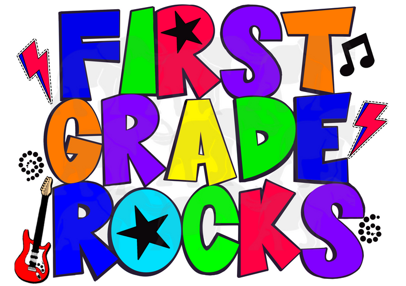 First grade rocks PNG