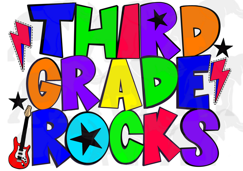 Third grade rocks PNG