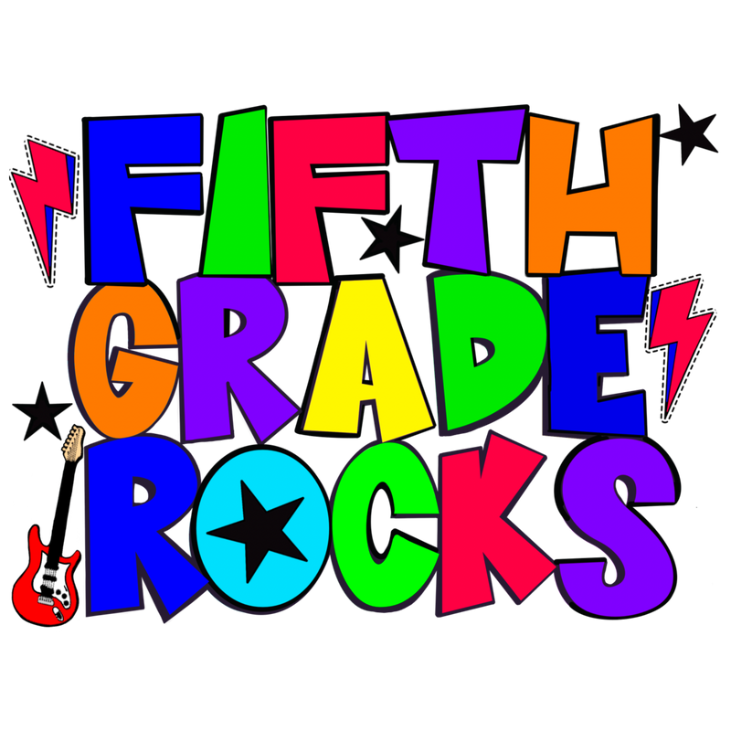 Fifth grade rocks PNG