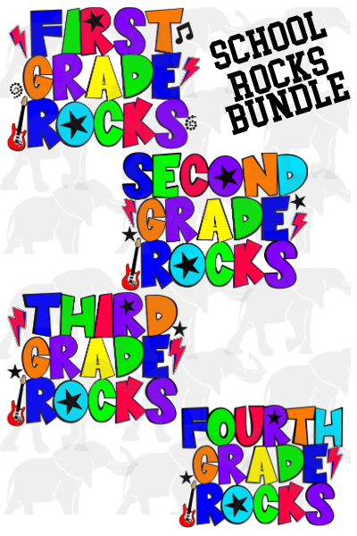 SCHOOL Rocks Design Bundle