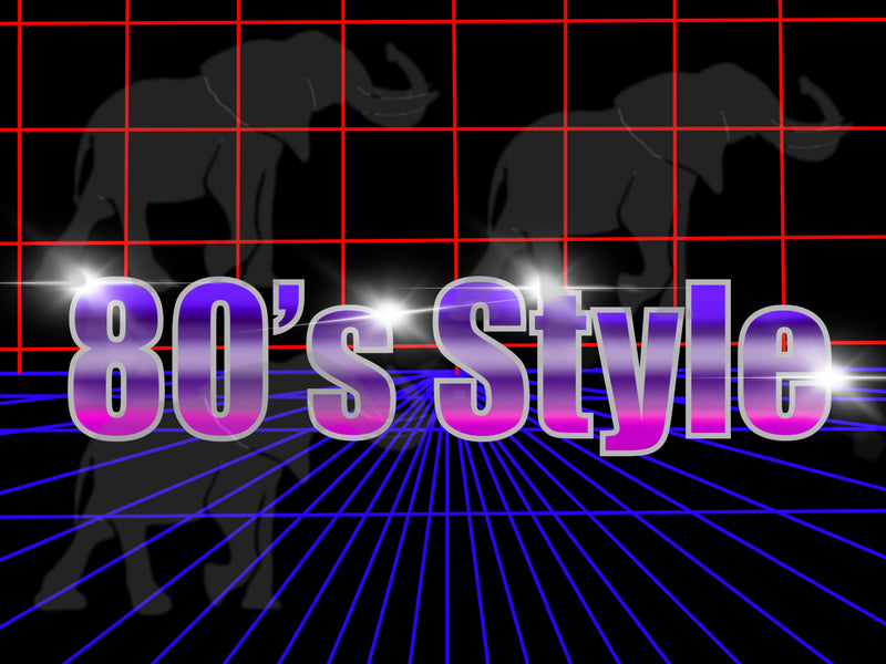 80’s style PNG