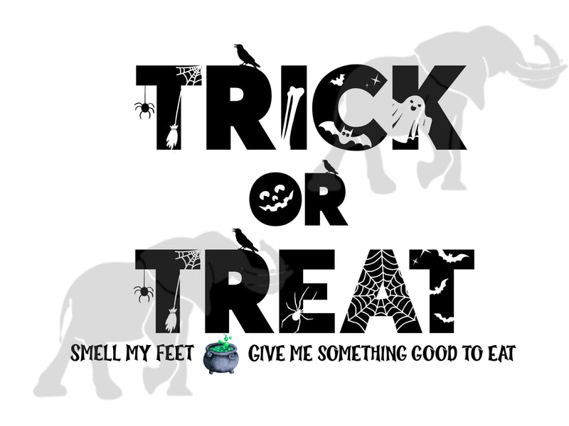 Trick or treat PNG
