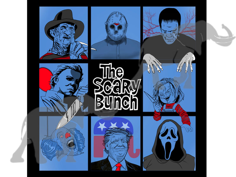 The Scary Bunch Trump PNG