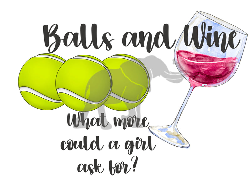 Balls and Wine PNG