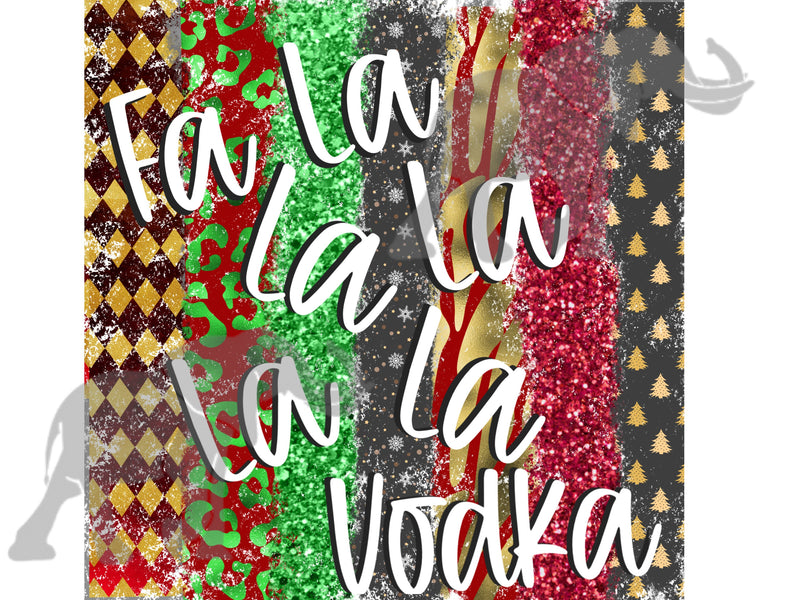 Fa La La Vodka, Christmas , PNG