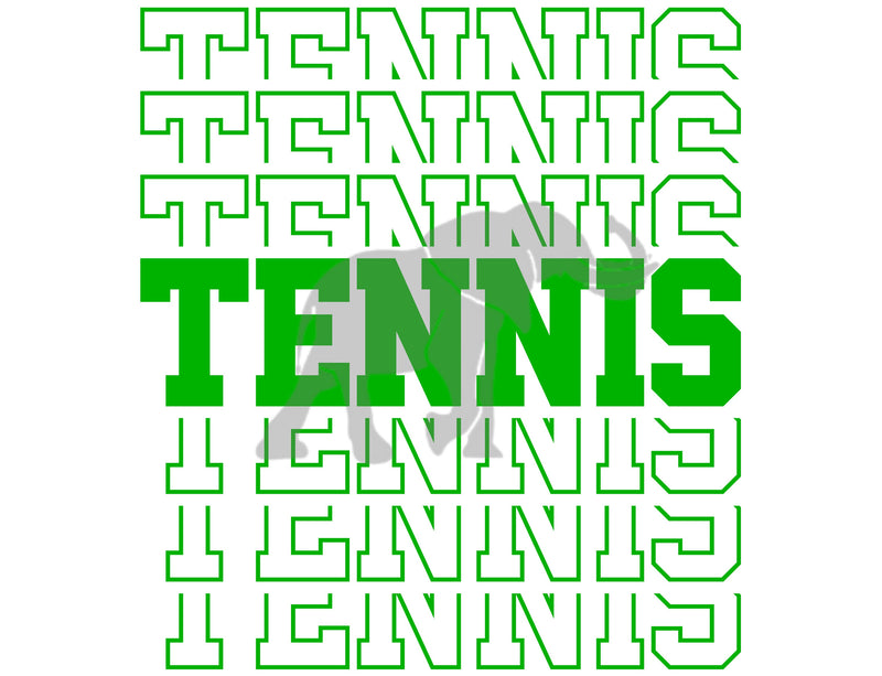 Tennis PNG sublimation