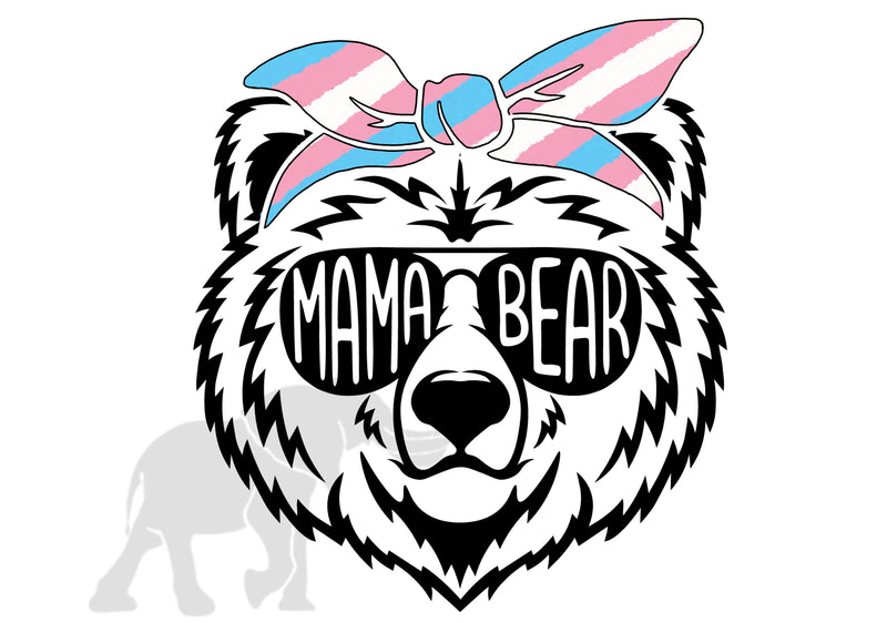 Mama Bear Trans PNG