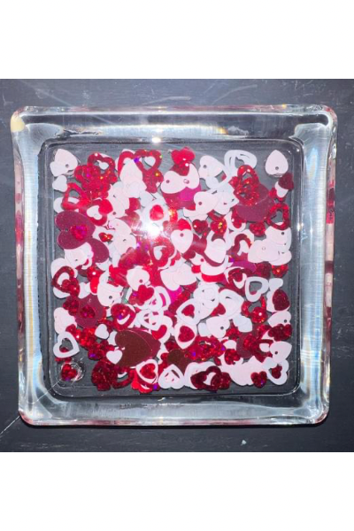 Glass & Resin Square Coaster