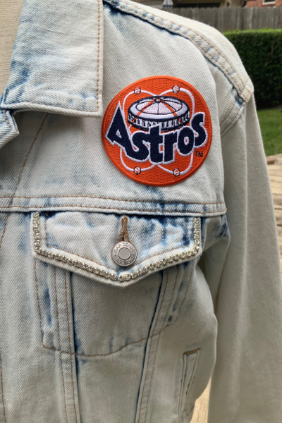 Custom Jean Jacket Custom Denim Jacket Houston Astros -   Custom denim  jacket, Custom jean jacket, Denim jacket patches